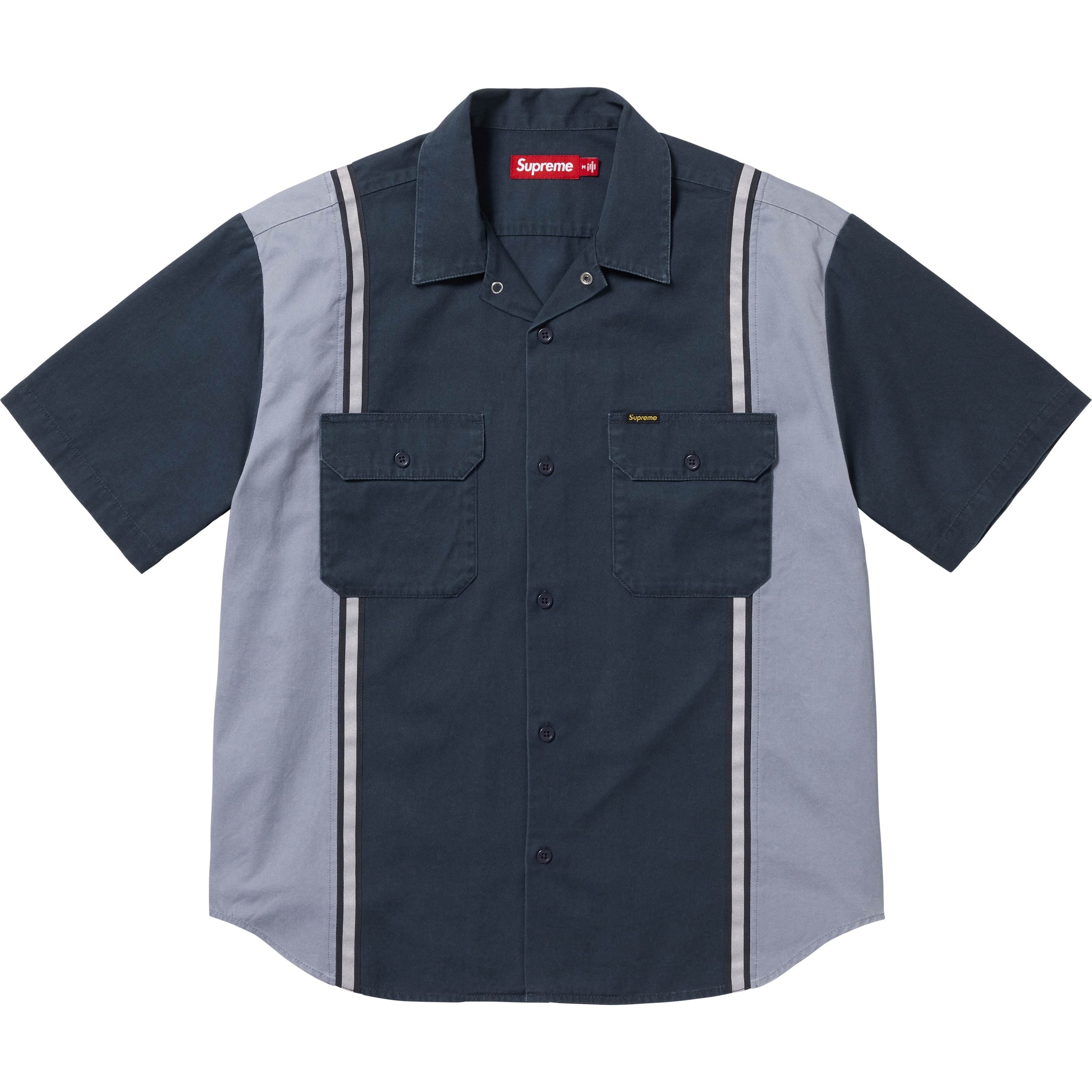 Reflective Stripe S/S Work Shirt view 8